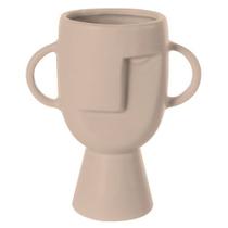 Vaso Viso em cerâmica 15cm off-white -L Hermitage
