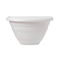 Vaso West Garden Porto de Parede com Prato Branco Vaso West Garden Porto de Parede com Prato Branco