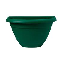 Vaso West Garden Porto de Parede com Prato Verde Vaso West Garden Porto de Parede com Prato Verde