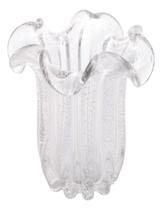 Vaso Wolff Italy De Vidro 19cm X 24cm