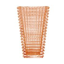 Vaso Wolff Maya de Cristal Âmbar 13,5cm x 10cm x 22,5cm Vaso Wolff Maya de Cristal Âmbar 13,5cm x 10cm x 22,5cm