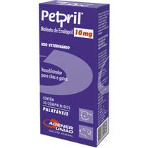 Vasodilatador Agener União Petpril 30 Comprimidos - 10 mg