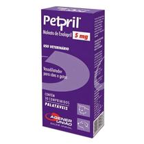 Vasodilatador Petpril 5mg 30 Comprimidos - Agener União