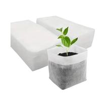 Vasos Biodegradáveis Não Tecidos Para Mudas 100pcs Sacos De Tecido Para Viveiro Sacos De Crescimento