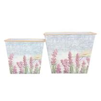 Vasos Cachepot De Metal 18Fx-576B Jogo 02 Peças Vasos Cachepot De Metal 18Fx-576B Jogo 02 Peças