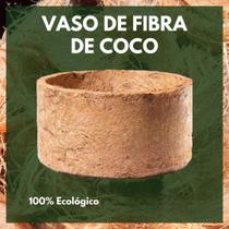 Vasos de Fibra de Coco ecologico tipo xaxim N3 - 21cm Gold Plant