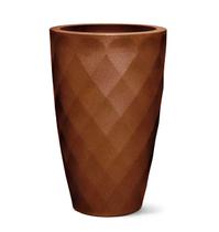 Vasos de Flores Cor Ferrugem Safira Cônico n40 18 litros