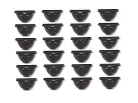 Vasos De Plantas Preto Vaso Meia Lua Preto 24 Peças Jardim Vasos De Plantas Preto Vaso Meia Lua Preto 24 Peças Jardim
