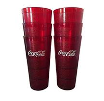 Vasos de Plástico Coca-Cola Rojos 710 ml Paquete de 6 Vasos de Plástico Coca-Cola Rojos 710 ml Paquete de 6
