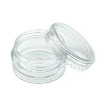 Vasos De Plástico Transparente Para Maquiagem Cosmética, 10 Peças, Garrafas Vazias De Amostra Para
