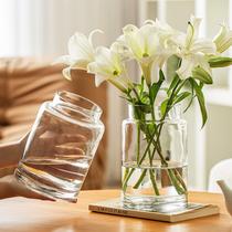 Vasos de vidro misognare Clear Flower Centerpieces, pacote com 2 unidades Vasos de vidro misognare Clear Flower Centerpieces, pacote com 2 unidades