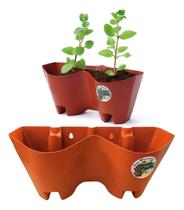 Vasos empalhável Modular De Parede Jardim horta Vertical flores suculentas samambaia