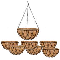 Vasos fibra de coco 25,30,35,40cm de Pendurar Pendente Fibra Coco pendente plantas flores