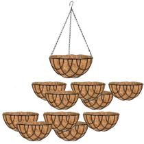 Vasos fibra de coco 25,30,35,40cm de Pendurar Pendente Fibra Coco pendente plantas flores