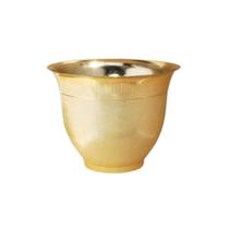 Vasos Metalizados 22 cm Redondos para plantas - BRASAMI