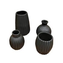 Vasos Mini Em Cerâmica Modali Design - Kit Vasos Mini Em Cerâmica Modali Design - Kit