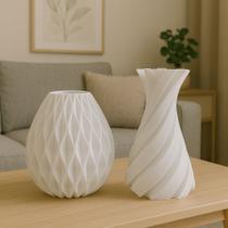 Vasos P Plantas Abstrato Decorativo Luxo Salas Aparador Par