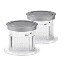 Vasos para Helado Cuisinart ICE-FD10EC2 Gris Paquete de 2 Vasos para Helado Cuisinart ICE-FD10EC2 Gris Paquete de 2