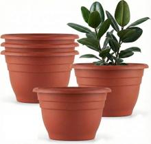 Vasos para Plantas RooTrimmer 10" Leves e Duráveis Pacote com 5