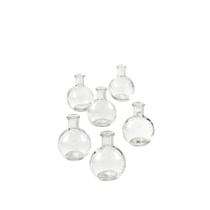Vasos Serene Spaces Living Ball Bud Transparent Glass (6) Vasos Serene Spaces Living Ball Bud Transparent Glass (6)