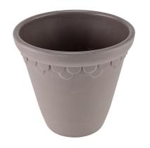 Vasot Jasmin em Melamina Chumbo 16,5cm - Hauskraft Vasot Jasmin em Melamina Chumbo 16,5cm - Hauskraft