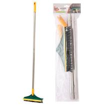 Vassoura 3 Em 1 Plastico Pp, Tpe E Aco Inox 97,5 Cm X 22 Cm X 7 Cm