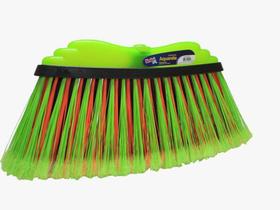 Vassoura aquarela sem cabo - cx. c/ 12 unidades - Brubalar