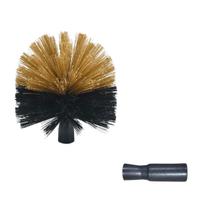 Vassoura Bola Limpa Teto Nylon Sem Cabo Teia Aranha Tira Pó Rosca Universal Kit Com 1 ou 2 unidades