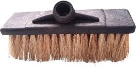 Vassoura De Lavar Onibus Mista Grossa Plástica 30Cm Sem Cabo