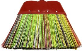 Vassoura De Nylon Plug Vermelha Sem Cabo