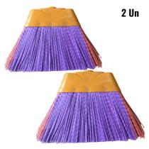 Vassoura De Nylon Sem Cabo Cx 2 Unidades Vassoura De Nylon Sem Cabo Cx 2 Unidades