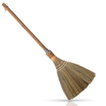 Vassoura de palha BMart Home Natural Whisk Sweeping Handalça Vassoura de palha BMart Home Natural Whisk Sweeping Handalça