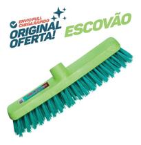 Vassoura Escovão Limpeza Pesada Nylon Cerdas Duras Sem Cabo Piso Rústicos Vassoura Escovão Limpeza Pesada Nylon Cerdas Duras Sem Cabo Piso Rústicos