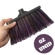 Vassoura EXATINHA Multiuso Nylon Resistente 02 unid Vassoura EXATINHA Multiuso Nylon Resistente 02 unid