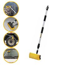 Vassoura Extensível 1,70M Vonder Entrada Água Limpeza Placa Vassoura Extensível 1,70M Vonder Entrada Água Limpeza Placa