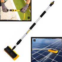 Vassoura Extensível C/ Passagem Água P/ Limpeza Painel Solar 1.7 Metros - Vonder 364012190 Vassoura Extensível C/ Passagem Água P/ Limpeza Painel Solar 1.7 Metros - Vonder 364012190