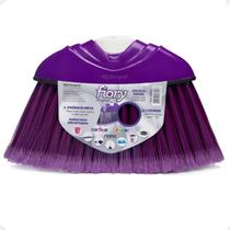 Vassoura Fiory Plumada Roxa Macia Unidade Sem Cabo 70 tufos Vassoura Fiory Plumada Roxa Macia Unidade Sem Cabo 70 tufos