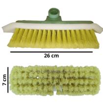 Vassoura Lava Baú Ônibus Caminhão Esfregão Sem Cabo