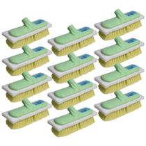 Vassoura Lava Ônibus Nylon Com Espuma Rosca 22mm - 12 Peças