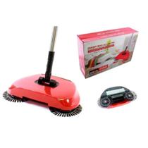 Vassoura magica 3 em 1 easy clean com dispenser dobravel aspirador manual recolhe po limpeza multiuso