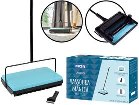 Vassoura Mágica Com Reservatório Removível Para Resíduos Rodo Limpeza De Pisos Carpetes Esfregão Multiuso Mor Vassoura Mágica Com Reservatório Removível Para Resíduos Rodo Limpeza De Pisos Carpetes Esfregão Multiuso Mor