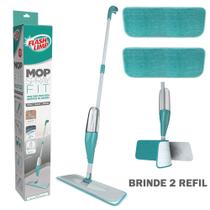 Vassoura Mop Spray Flash Limp Rodo Mágico Fit Original Com 3 Refil