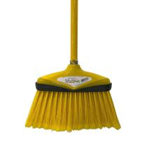 Vassoura Noviça Multiuso de Nylon plumado com cabo Amarelo Bettanin 9672C Vassoura Noviça Multiuso de Nylon plumado com cabo Amarelo Bettanin 9672C