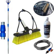 Vassoura Para Lavar Placa Solar Com Cabo Telescópico 6m