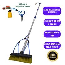 Vassoura Para Limpeza Placa Solar Profissional Cabo 6 Metros Vassoura Para Limpeza Placa Solar Profissional Cabo 6 Metros