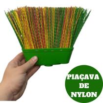 Vassoura Piaçava Multiuso Nylon Resistente S/ CABO Vassoura Piaçava Multiuso Nylon Resistente S/ CABO