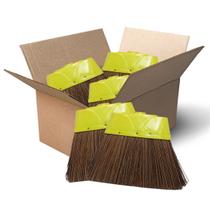 Vassoura Piaçava Natural Nº 4 Capa Plástica Cerdas Duras Uso Interno Externo Sem Cabo Caixa Com 12 Unidades Vassoura Piaçava Natural Nº 4 Capa Plástica Cerdas Duras Uso Interno Externo Sem Cabo Caixa Com 12 Unidades