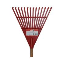 Vassoura Plástica Jardim 14 Dentes C/cabo Rastelo Grama 954 Vassoura Plástica Jardim 14 Dentes C/cabo Rastelo Grama 954