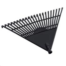 Vassoura Plastica Rastelo Ancinho 22 Dentes para Grama Jardim Sem Cabo Vassoura Plastica Rastelo Ancinho 22 Dentes para Grama Jardim Sem Cabo