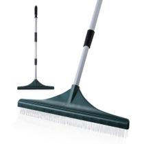 Vassoura telescópica Rake Grass Brush Broom Yocada